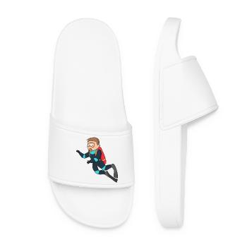 Diving - Women’s Pool Sliders - white - Front