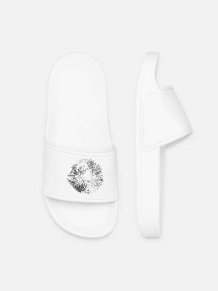 Spore print spore print - Women’s Pool Sliders - white