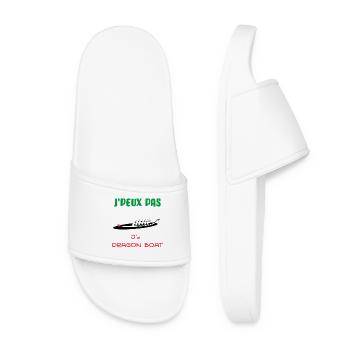 J'peux pas Dragon Boat design - Claquettes Femme - blanc - Devant