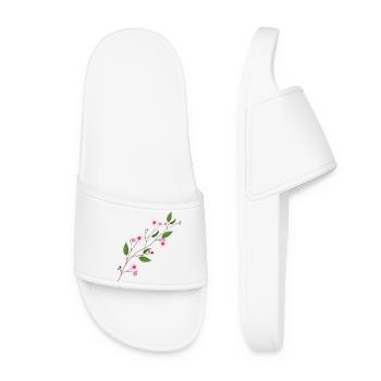 cherry blossom - Women’s Pool Sliders - white - Front