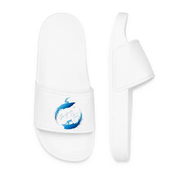 Surfing, surfing time - Women’s Pool Sliders - white - Front