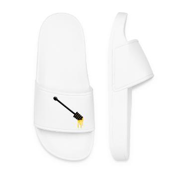 Cuillère à miel au miel - Claquettes Femme - blanc - Devant