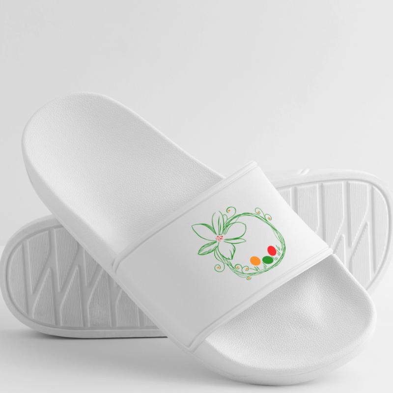 Easter nest with Easter eggs Women’s Pool Sliders