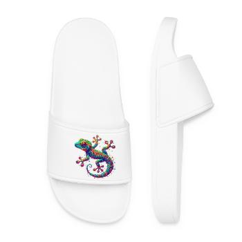 Gecko - Women’s Pool Sliders - white - Front