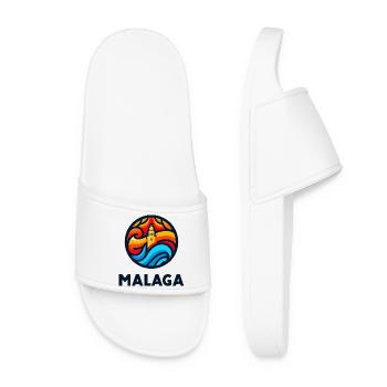 Málaga 3 - Claquettes Femme - blanc - Devant