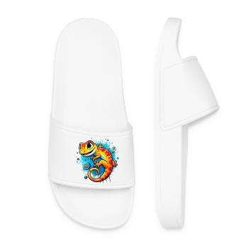 Gecko - Women’s Pool Sliders - white - Front