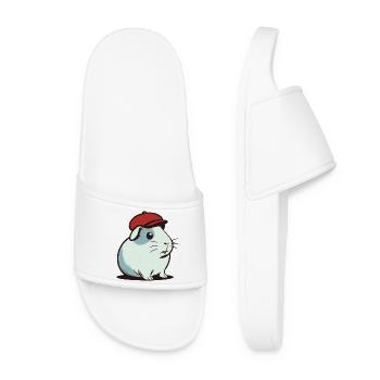 Guinea pig - Women’s Pool Sliders - white - Front