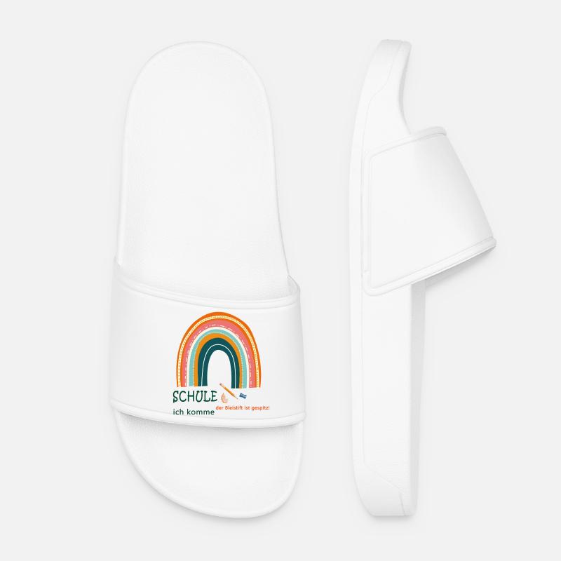 School I'm coming - Women’s Pool Sliders - white