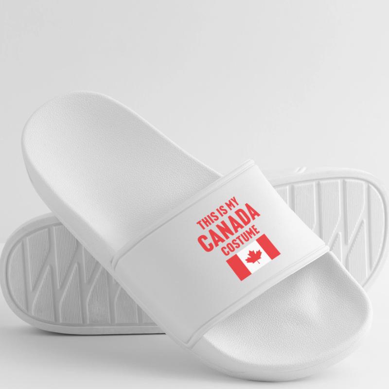 Ce costume de mon Canada Claquettes Femme