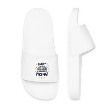 Bébé Viking Casque Héros - Claquettes Femme - blanc - Devant