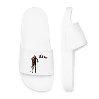 Ski de fond - Claquettes Femme - blanc - Devant