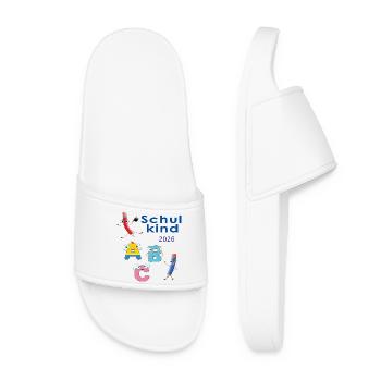 ABC Schuldkind 2026 - Claquettes Femme - blanc - Devant