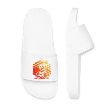 Road Bike Love Clear Look for Road Bike - Claquettes Femme - blanc - Devant