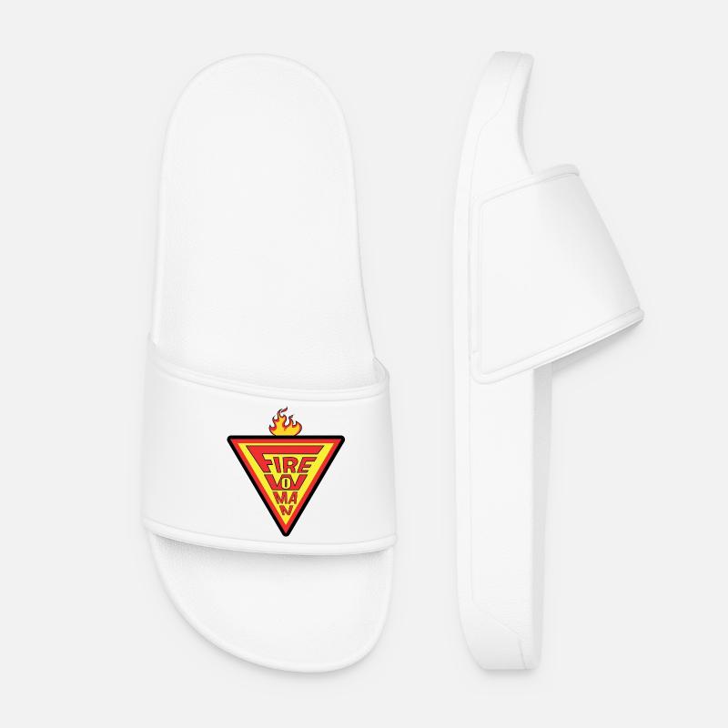 Firewoman - Women’s Pool Sliders - white