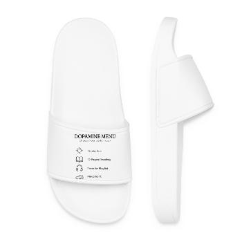 Dopamine Menu TDAH – Guide esthétique de soin de soi - Claquettes Femme - blanc - Devant