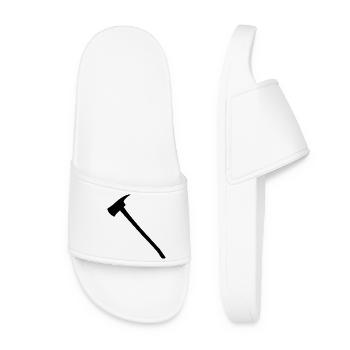 Hache de pompier - Claquettes Femme - blanc - Devant