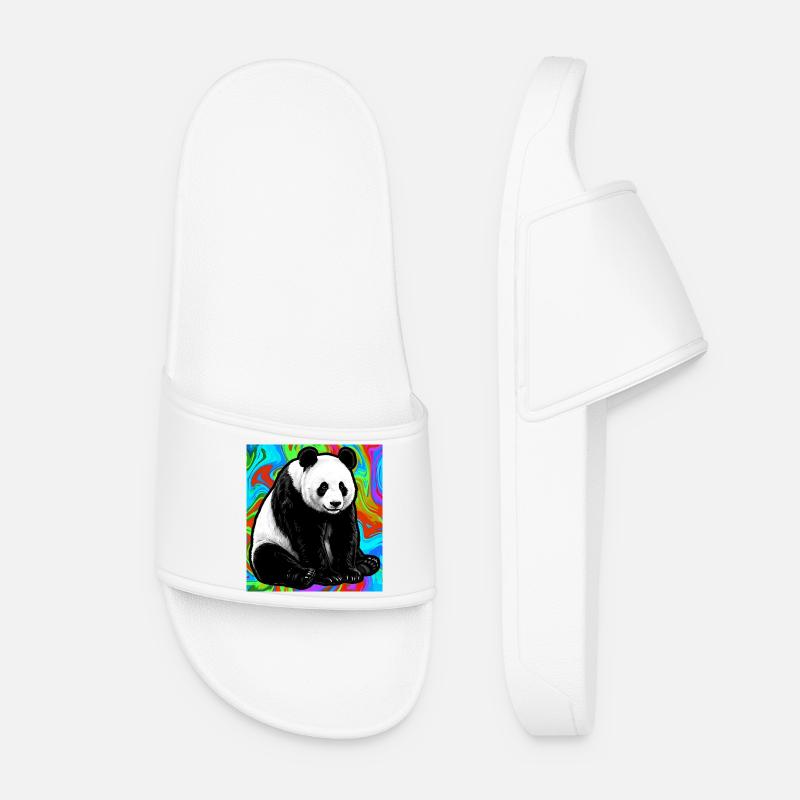 panda - Badtofflor dam - vit