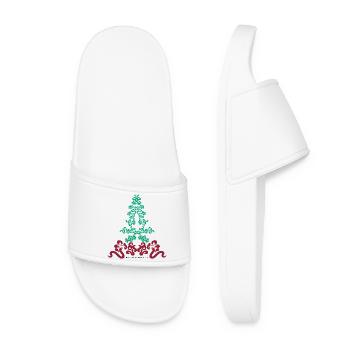 Rooted energy - Women’s Pool Sliders - white - Front