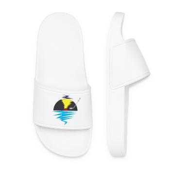 Vinyl - Women’s Pool Sliders - white - Front
