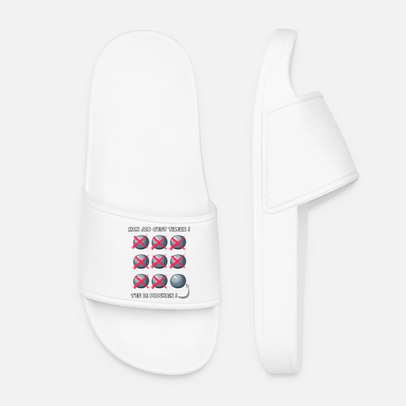 Occupation shooter - Women’s Pool Sliders - white
