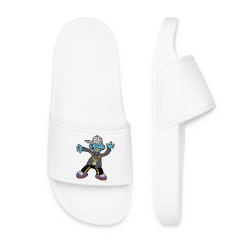 Funny boy - Women’s Pool Sliders - white - Front