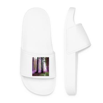Haunted Cloud Forest - Women’s Pool Sliders - white - Front