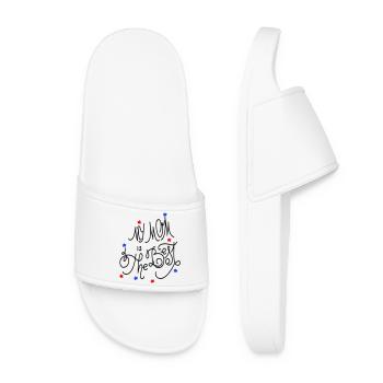 Fête des mères - Claquettes Femme - blanc - Devant