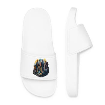 Horizon - Claquettes Femme - blanc - Devant