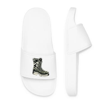 Chaussure randonnée Montagne Trekkeur Randonneur - Claquettes Femme - blanc - Devant