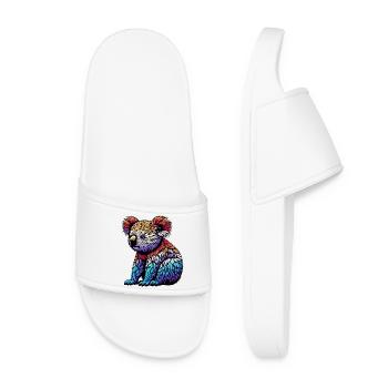 Koala - Claquettes Femme - blanc - Devant