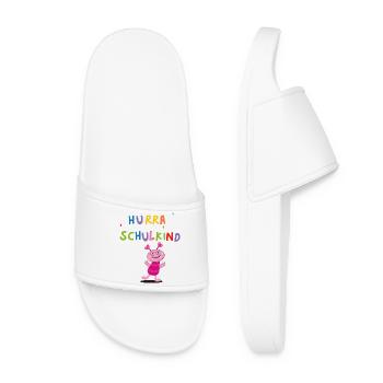 Hooray Schoolchild - Women’s Pool Sliders - white - Front