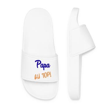PAPA - Claquettes Femme - blanc - Devant