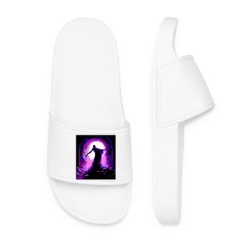 Funeral Night - Women’s Pool Sliders - white - Front