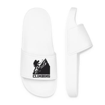 Mountaineering Climbing - Women’s Pool Sliders - white - Front