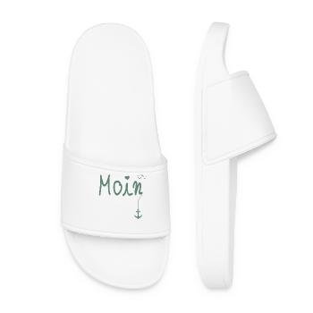 Moin Bienvenue Moin avec Seagull - Claquettes Femme - blanc - Devant