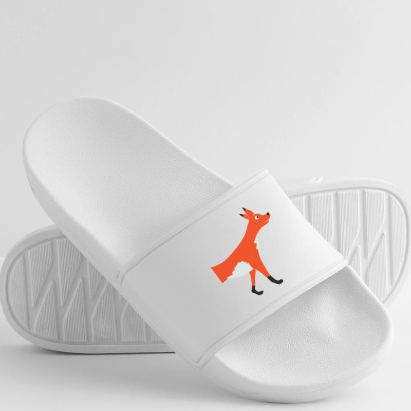 Half Fox Front Front Half Front Cool Women’s Pool Sliders