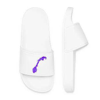 Norway - Norge - Norway - Flag - Scandinavia - Women’s Pool Sliders - white - Front