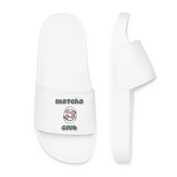 Matcha Club - Ludique - Claquettes Femme - blanc - Devant