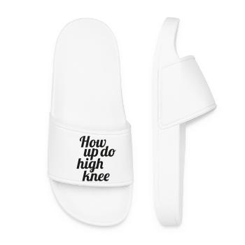 How up do high knee - Women’s Pool Sliders - white - Front