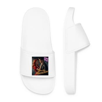 Kitty May: When the Fireworks Faded - Women’s Pool Sliders - white - Front