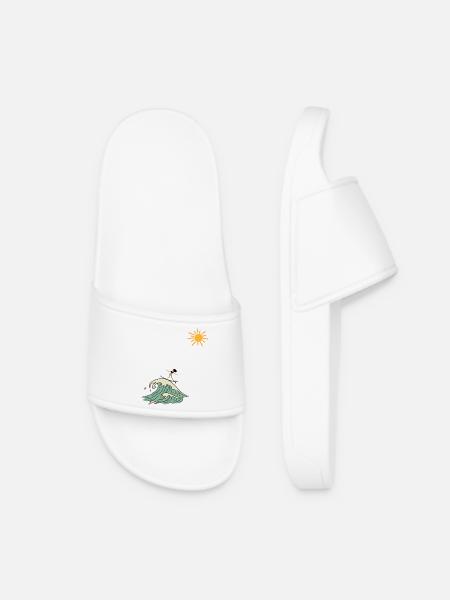 Surfeur - Claquettes Femme - blanc