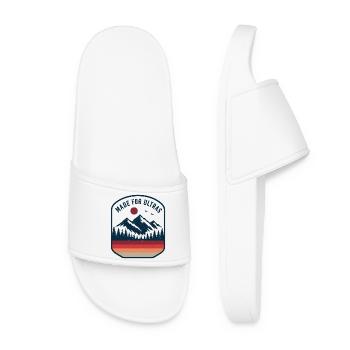 Mountains - Made for Ultras - Women’s Pool Sliders - white - Front