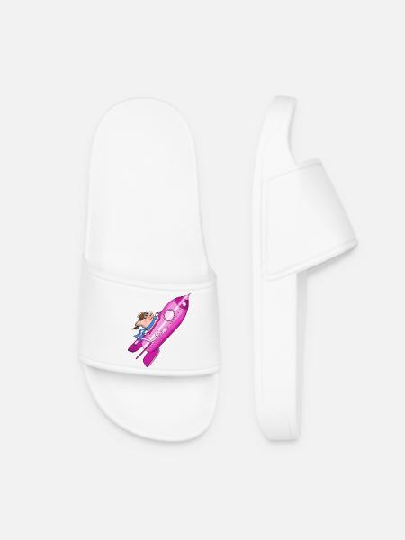 rocket - Women’s Pool Sliders - white