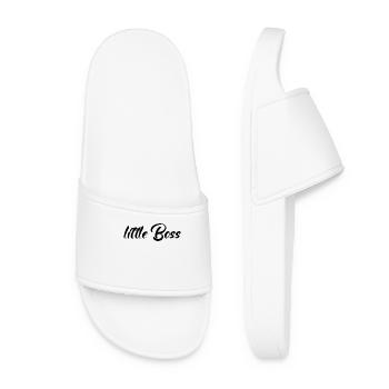Children's gift children's birthday baby sayings - Women’s Pool Sliders - white - Front
