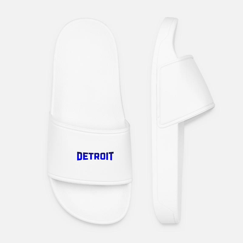 Detroit - Women’s Pool Sliders - white