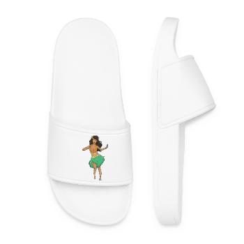 Hula Dancer - Women’s Pool Sliders - white - Front