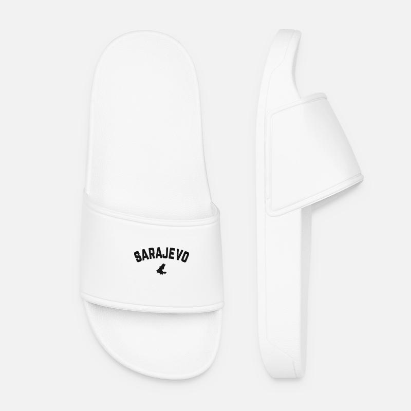 Sarajevo Bosnien - Frauen Badelatschen - Weiß