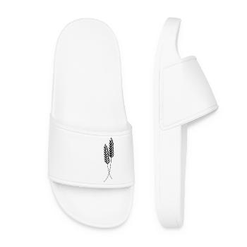 2 ears of corn - Women’s Pool Sliders - white - Front