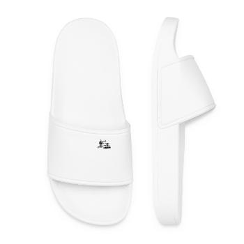 Truck Driver Truck Truck Pocket Design - Women’s Pool Sliders - white - Front