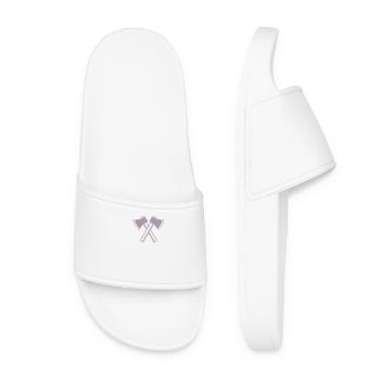 Axe Axes Lumberjack Forester - Women’s Pool Sliders - white - Front